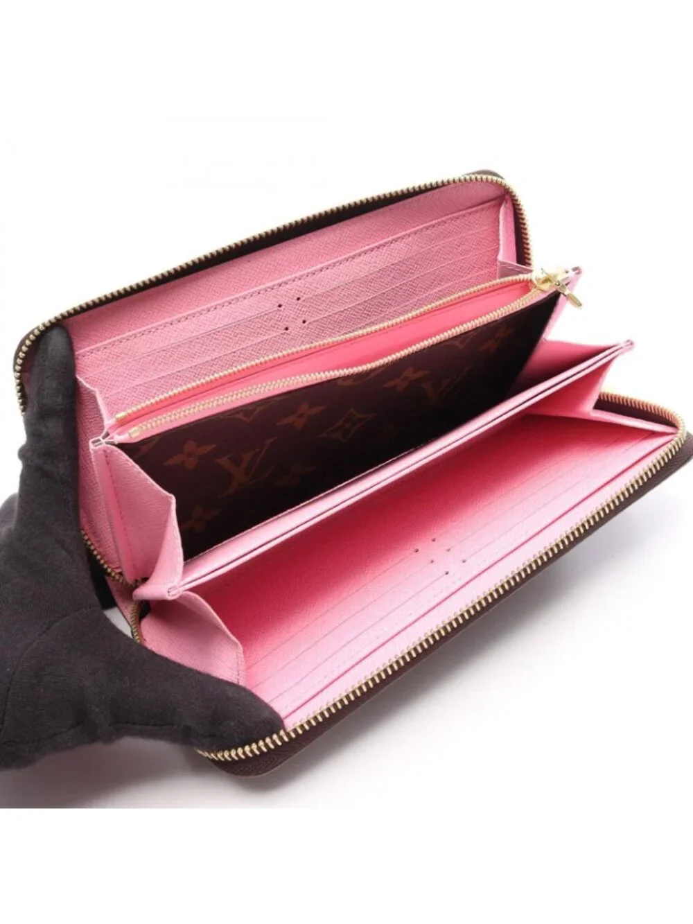 Louis Vuitton Round Wallet Zippy Monogram Vivienne